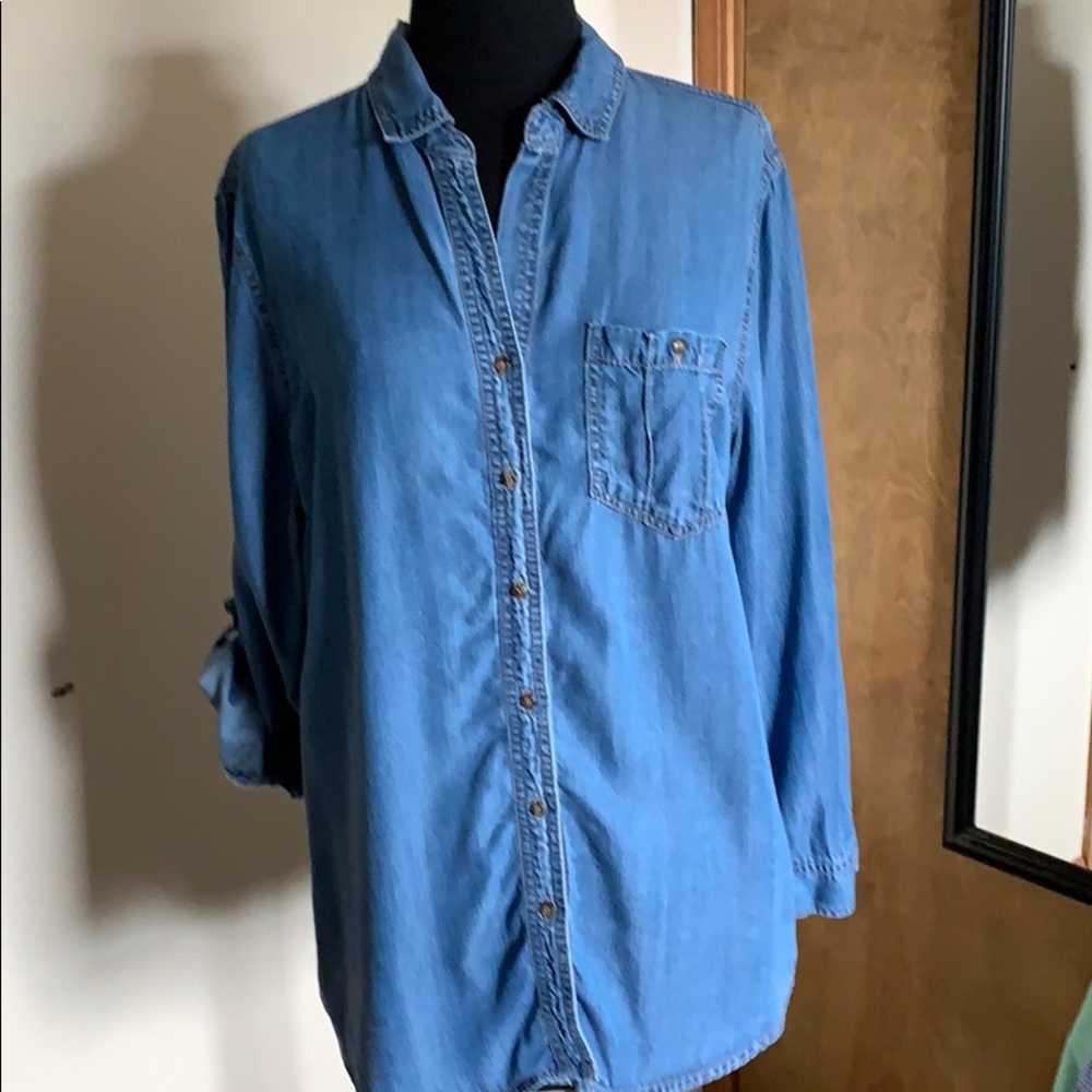 Grand & Greene BlueJean Shirt size medium
